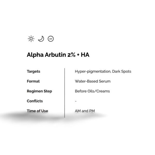 Alpha Arbutin 2% + HA( 30ml ) - Image 2