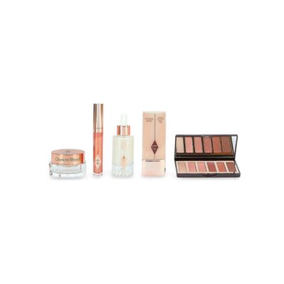 CHARLOTTE TILBURY Glowing Skin Lip + Eye kit worth