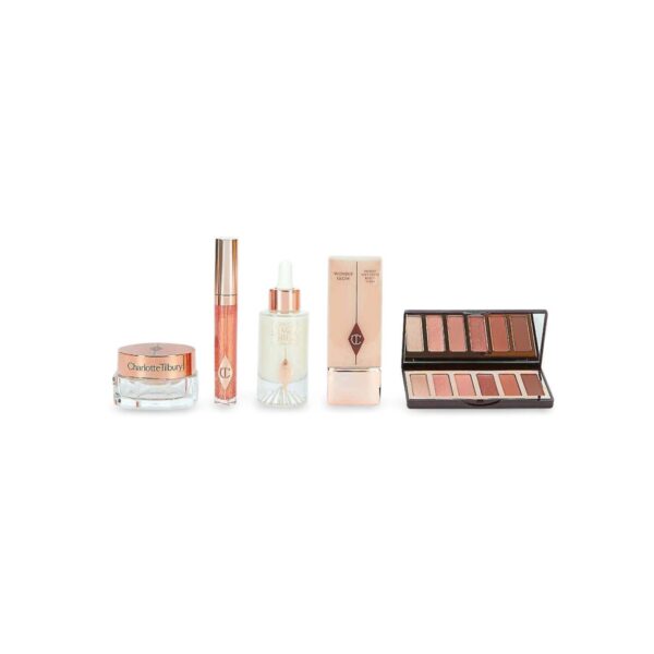 CHARLOTTE TILBURY Glowing Skin Lip + Eye kit worth