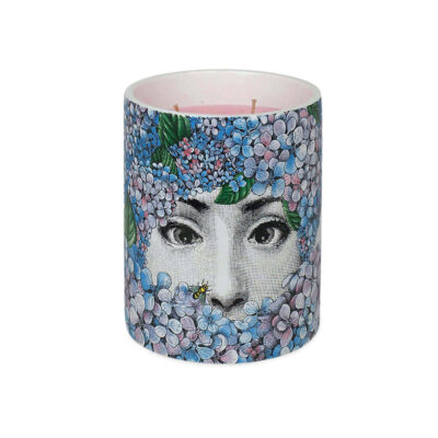 FORNASETTI Ortensia scented candle 900g