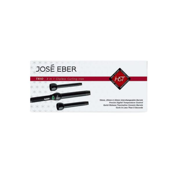 JOSE EBER HST 3 in 1 clipless curling iron - Image 3