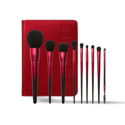 MORPHE Royal Sweep 9-piece brush collection and case